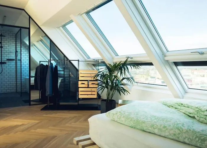 Design Loft Mit Parkplatz Nahe Schoenbrunn Und U6 דירה *